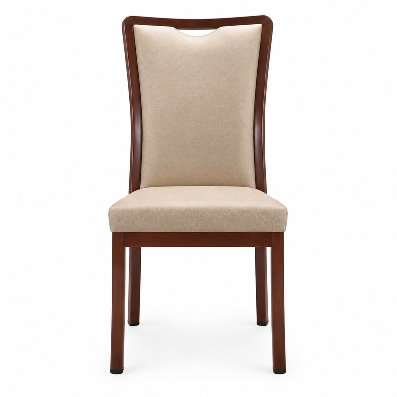 RH-6049 Beige Classic Framed Banquet Chair