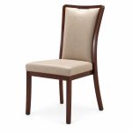 RH-6049 Beige Classic Framed Banquet Chair — right 45 view