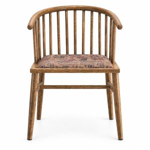 RH-6067 Spindle-Back Arm Banquet Chair — front view