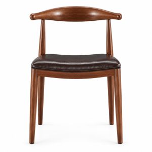 RH-6068 Curved-Back Arm Banquet Chair — front view