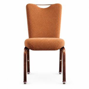 RH-7005 Tan Handle-Back Banquet Chair — front view