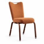 RH-7005 Tan Handle-Back Banquet Chair — left 45 view
