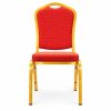 RH-8003 Red Rounded-Back Banquet Chair