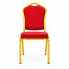 RH-8004 Red Shield-Back Banquet Chair