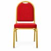 RH-8006 Red Oval-Back Banquet Chair