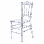 RH-9008 Clear Ornate Chiavari-Style Banquet Chair — right 45 view
