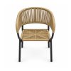 YMX-T-117 Outdoor Tan Rope-Woven Armchair