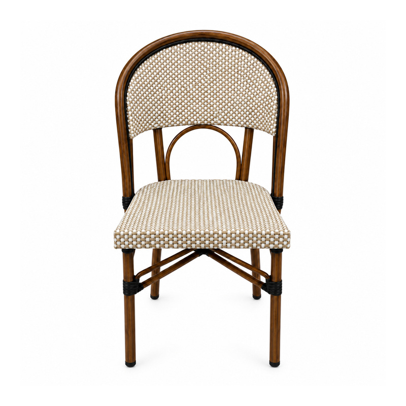 YMX-W-008 Outdoor Armless Mesh Bistro Chair